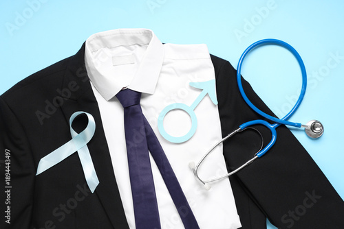 Suit, stethoscope, male sig...