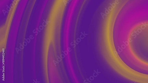 Professional abstract flowing animation for video