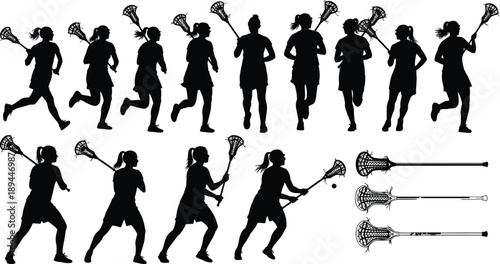 Comprehensive black silhouette icon set featuring high speed passenger trains railway tracks station buildings bridges tunnels cargo transport and public transit elements for logistics design