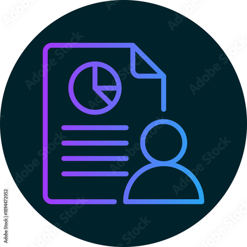 User evaluation icon for management productivity, business, website, application, printing, document, poster design, etc
