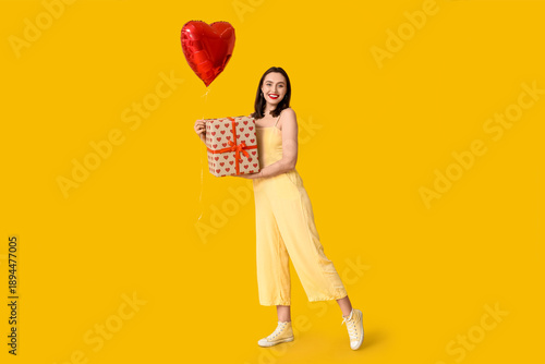 Beautiful young happy woman...