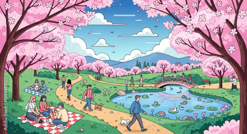 White church building with steeple and blue background illustration of a cathedral or chapel with black lines and simple design