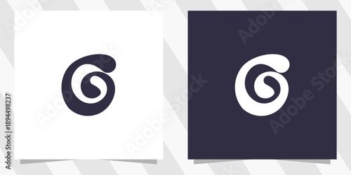 letter g logo design vector