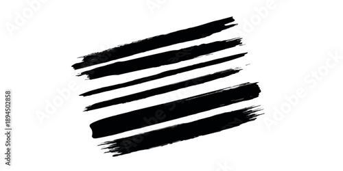 An isolated art set featuring sharp black and white pencils alongside professional paint brushes and steel tools provides a closeup of essential education equipment for an artist’s creative work