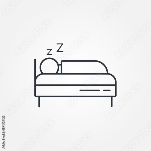 Peaceful people sleeping enjoying sweet dreams in comfortable bed top view isolated scene set. Comfort rest and recuperation vector illustration