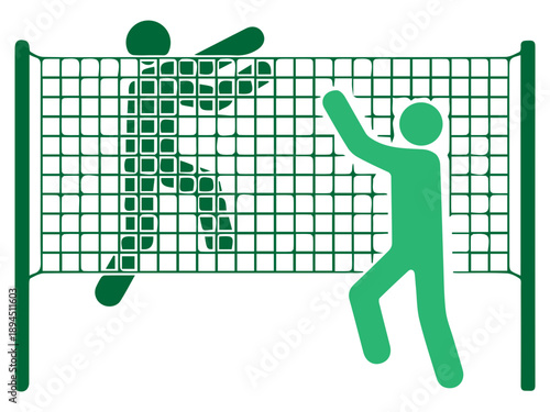 Volleyball Match Icon