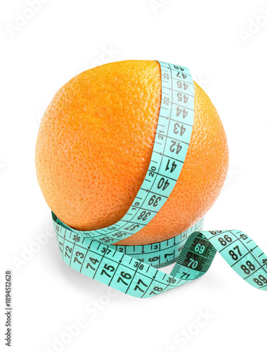 Orange and blue measuring t...