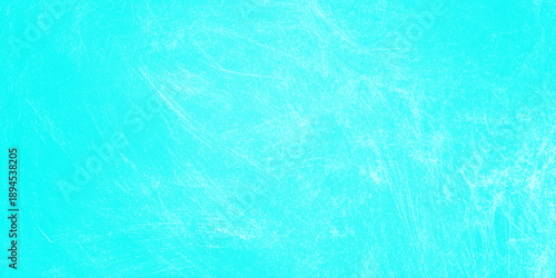 An abstract blue grunge background features a wet painted wood texture with turquoise ripples and clear water reflections that mimic the light pattern of a summer swimming pool surface