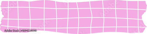 Pink Grid Washi Tape