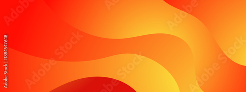 Dynamic hot orange and yellow fluid wave background representing energy heat and creative motion