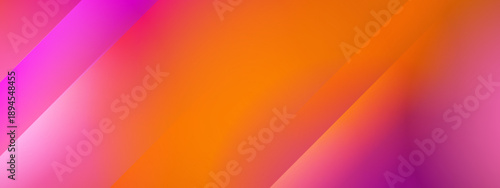 Summer vibe composition with soft orange and pink gradients and transparent diagonal geometric shapes