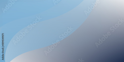 Creative Softness of Blue: Abstract Waves Creating a Sense of Calm and elegant