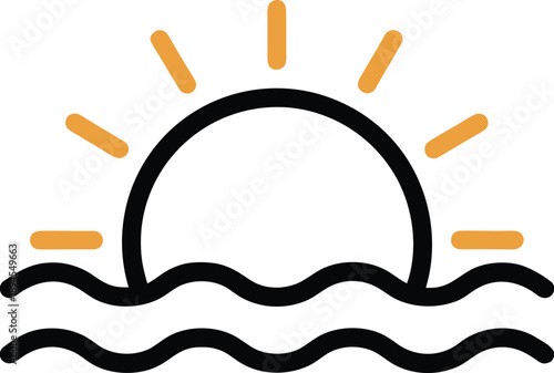 Minimalist vector file icon