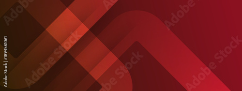 Professional deep red abstract background featuring smooth overlapping geometric shapes and elegant curved lines for corporate identity