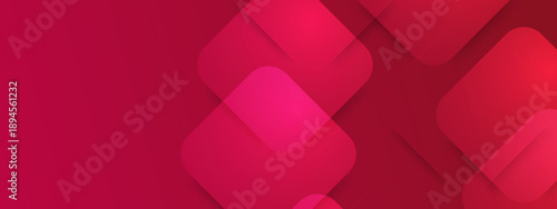 Vibrant pink magenta background featuring dynamic overlapping squares and soft light gradients for creative projects