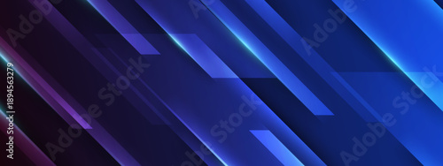 High energy dark blue background with diagonal glowing speed motion lines