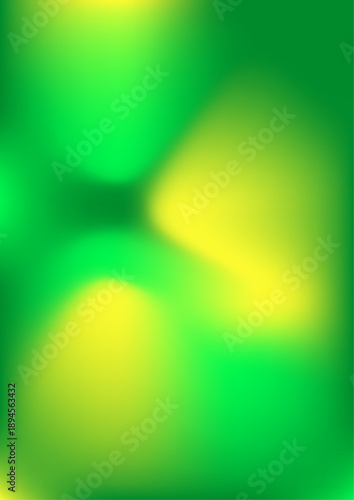 A soft blurred texture featuring a harmonic mix of neon green and lemon yellow shades designed for modern minimalist posters