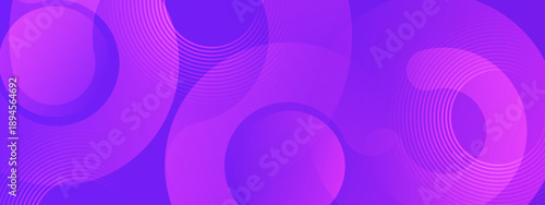 Elegant violet and purple gradient wallpaper featuring artistic circular shapes and fine technical lines