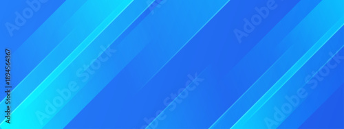 Professional blue abstract background with sharp diagonal lines and bright cyan light streaks