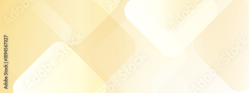Modern vector illustration of translucent rounded square shapes in soft yellow tones