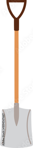 Illustration of Garden Shovel