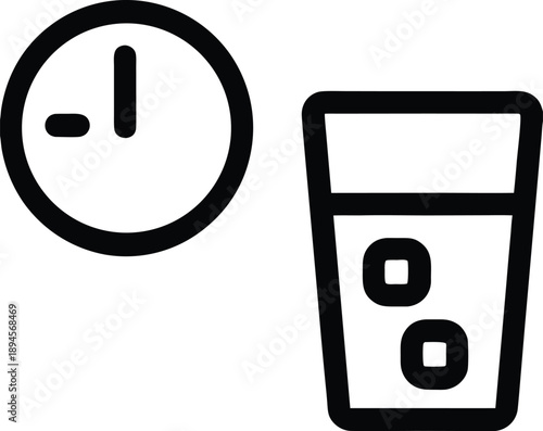 Minimalist vector file icon