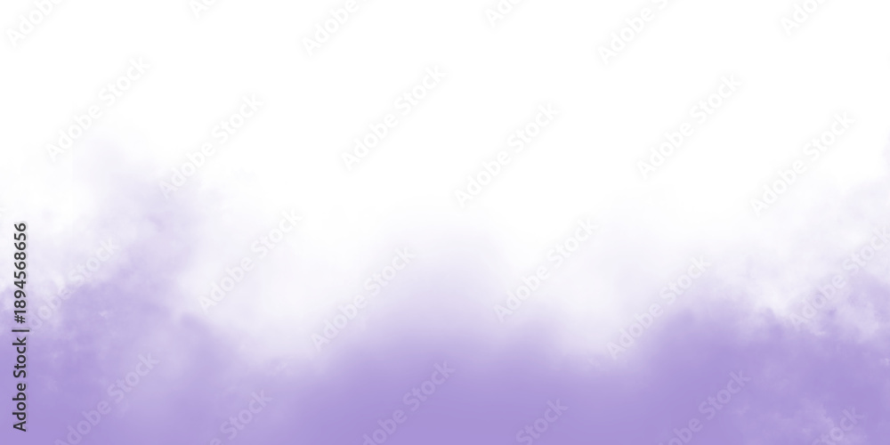 Obraz premium Abstract Purple Smoke Cloud PNG, Realistic Fog Vapor on Transparent Background