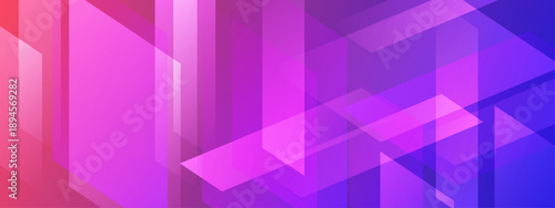 Professional modern background with vertical and diagonal geometric planes in blue and purple gradients for software and app design