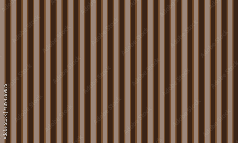 Obraz premium brown striped background Warm sunlight illuminates vertical wooden slats creating a textured abstract background pattern