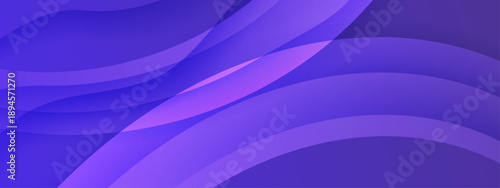 Atmospheric blue and purple background with layered translucent waves and deep color gradients for technology themes