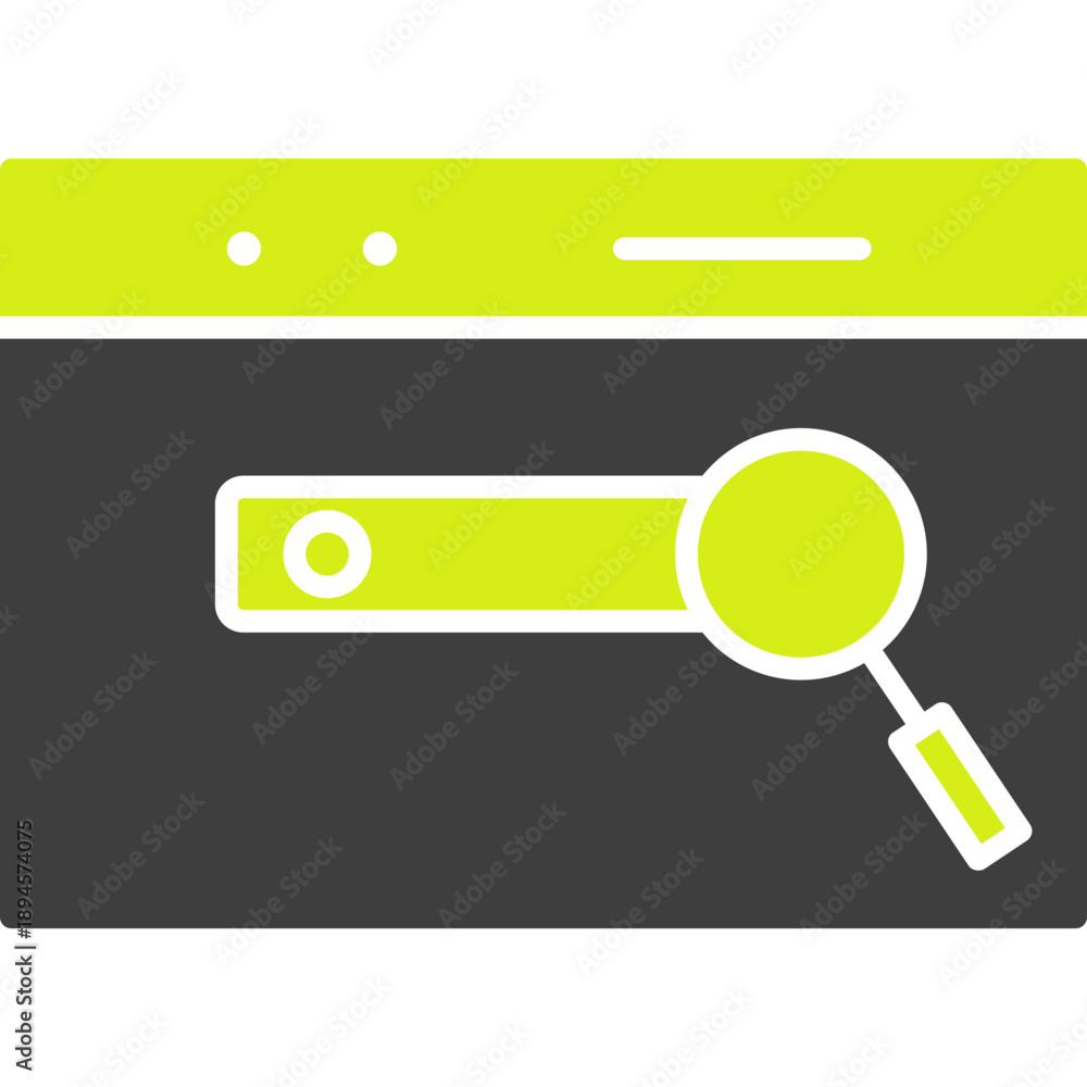 Fototapeta premium Unique SEO Vector Icon