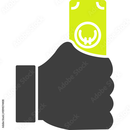 Unique Cash Vector Icon