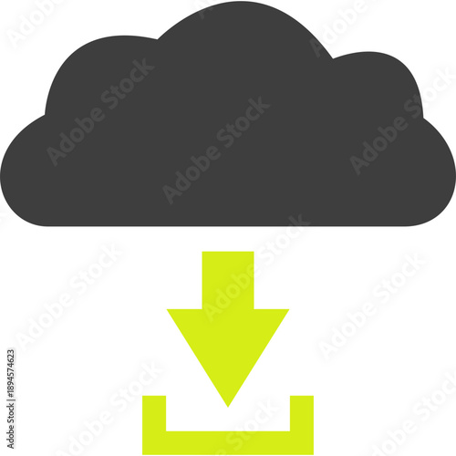 Download from Cloud Icon