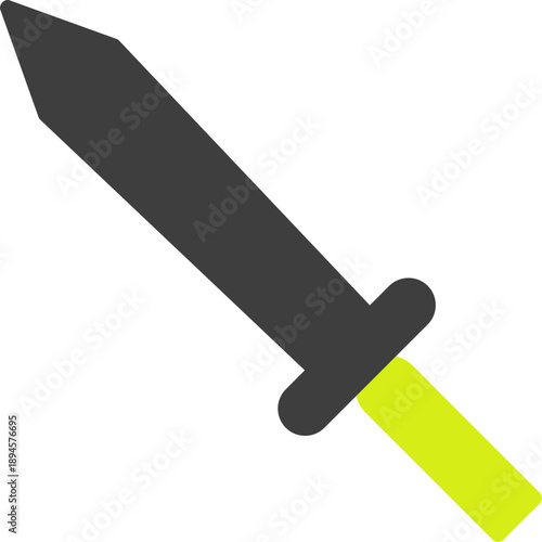Unique Sword Vector Icon