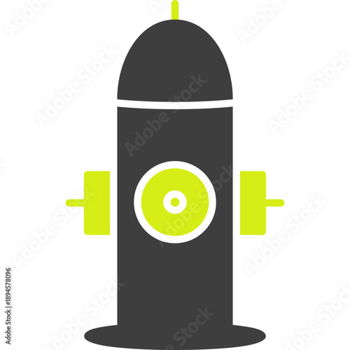 Unique Hydrant Vector Icon
