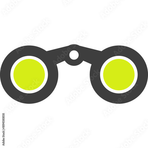 Binoculars Vector Icon