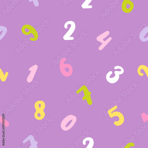 Seamless pattern, Colorful decorative background