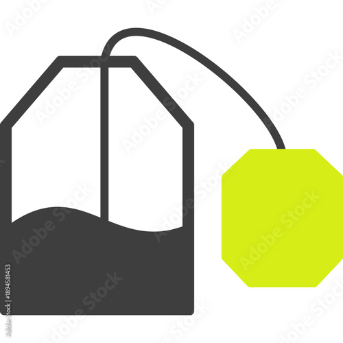 Tea Bag Vector Icon