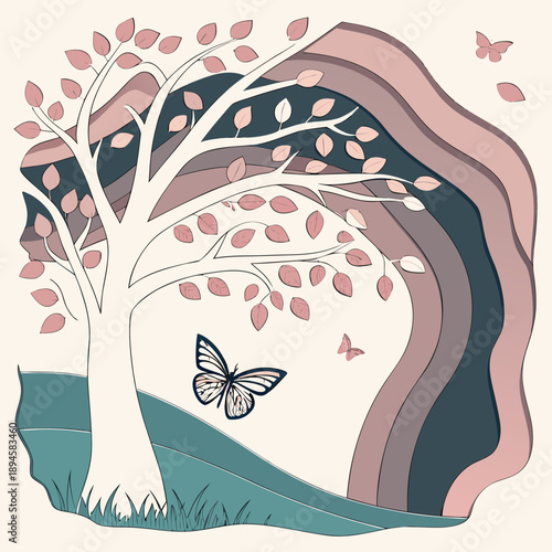 Paper Cut Style Bundle: Layered Shapes for Artistic Designs