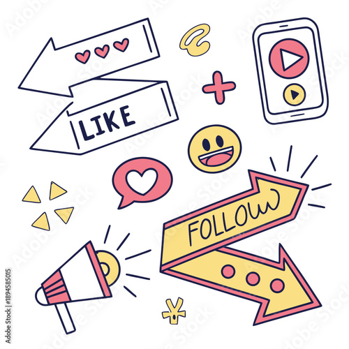 Social Media Story Sticker Bundle - Augmented Reality Elements