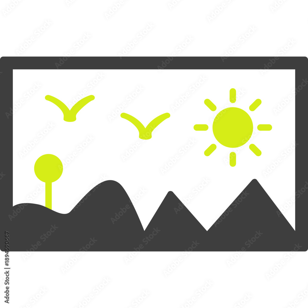 Obraz premium Painting Exhibit Icon