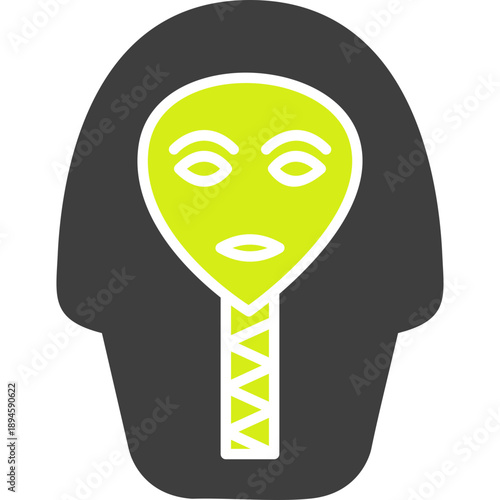 Egyptian Face Icon