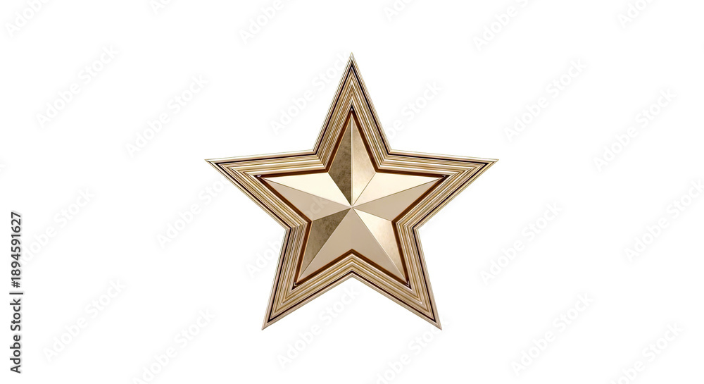 Fototapeta premium Golden Star Award