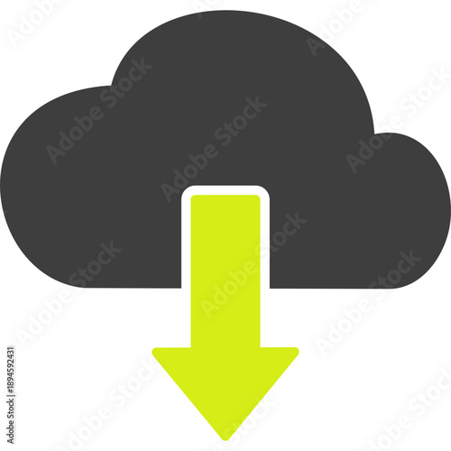 Download from Cloud Icon