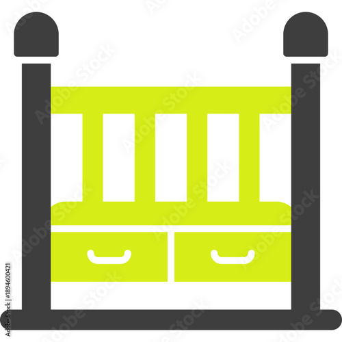 Baby Crib Icon