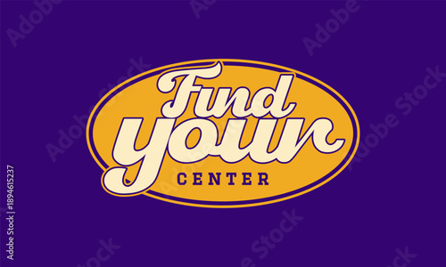 Retro typography college varsity motivational quote slogan print for graphic tee t shirt or sweatshirt - Vector