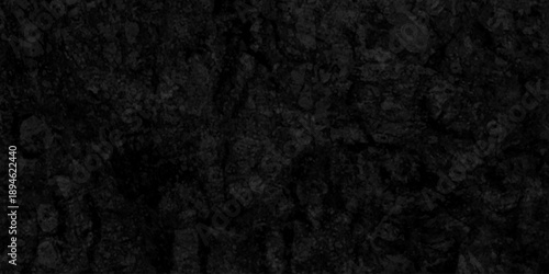 Black concreate wall grunge texture background design.