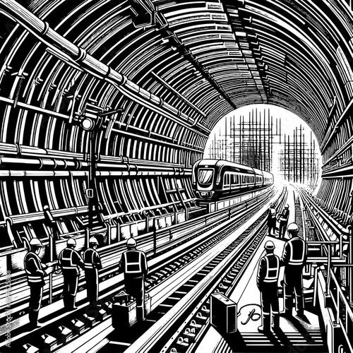 Metro Tunnel Reinforcement Checking