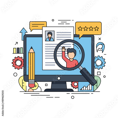 Mastering SEO with Vector Illustration Expertise