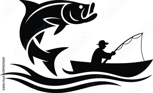 Fishing Fisherman Boat Fish Sport Adventure Water Catch Hobby Nature